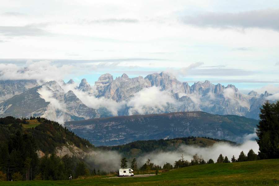 Tre Cime del Bondone: Brenta-Gruppe
