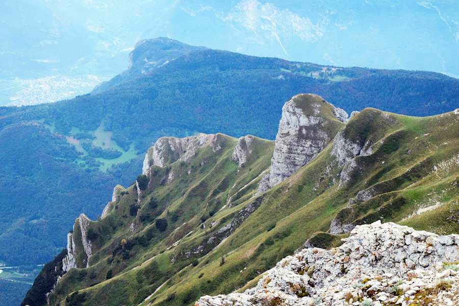 Tre Cime: Drei Zinnen von Bondone im Trentino