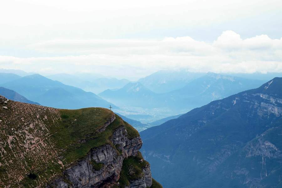 Tre Cime: Drei Zinnen von Bondone im Trentino