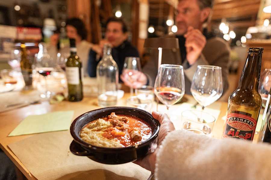 Im Rifugio Lou Lindal im Valle Maira