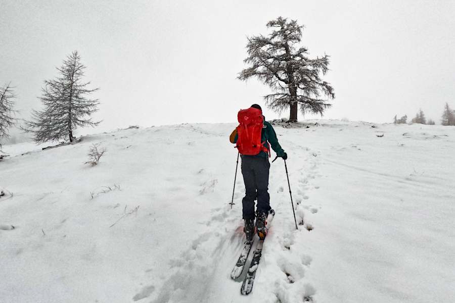 Skitourengeher im Großen Lachtal