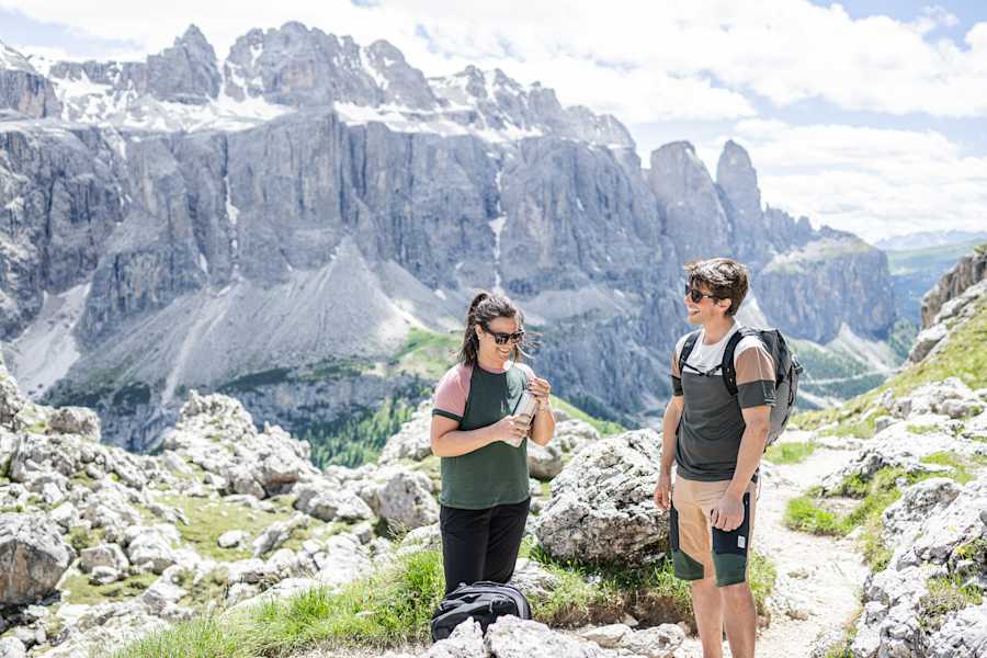 Wunderbare Welt der Dolomiten