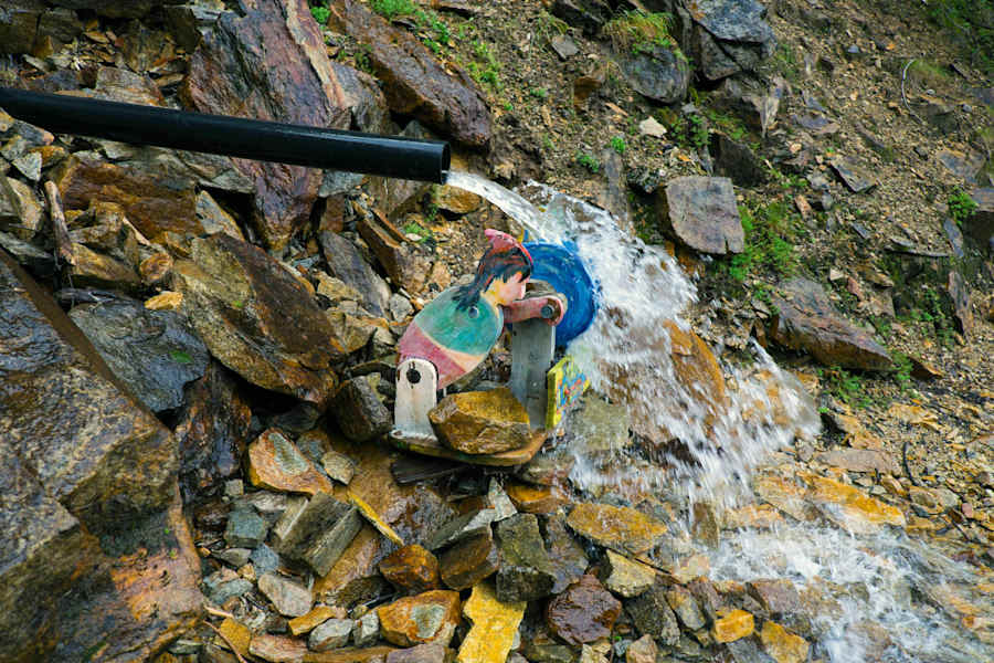 Zeisch-Alm: Wasserrad