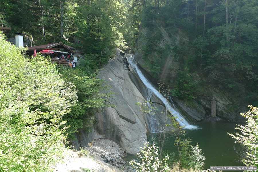 Klammwirt, 800 m, geöffnet Ende April bis Anfang Nov.
