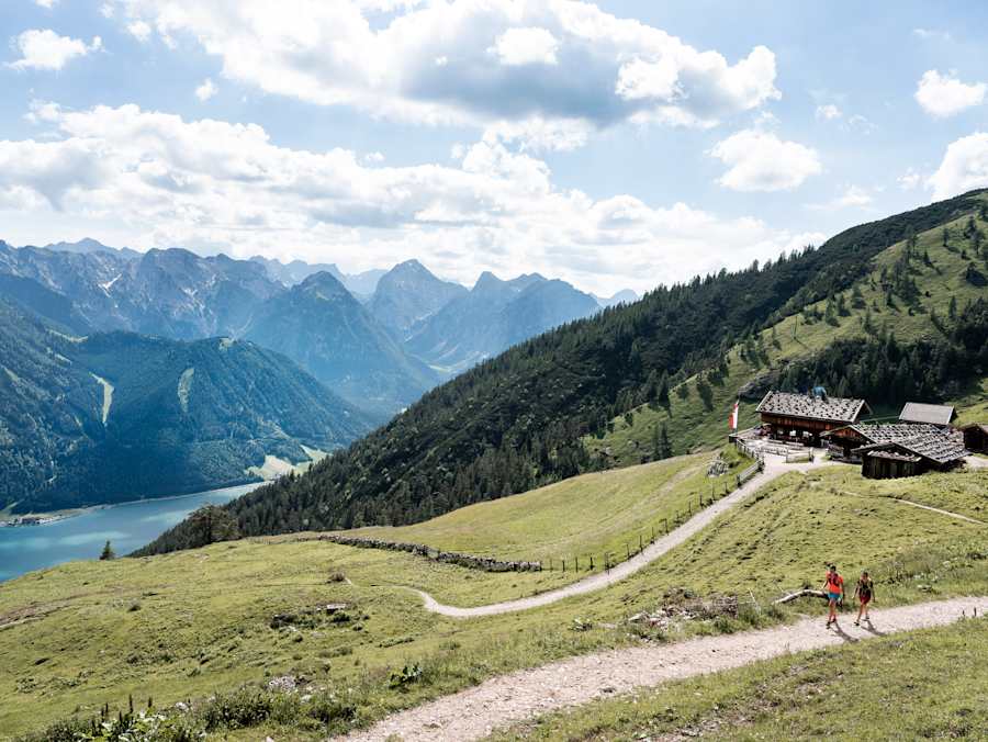 Der Weg zur Dalfaz Alm