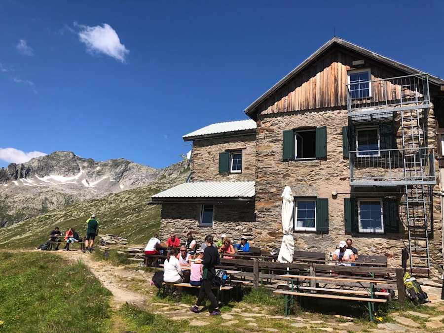 Die Birnlückenhütte im Ahrntal