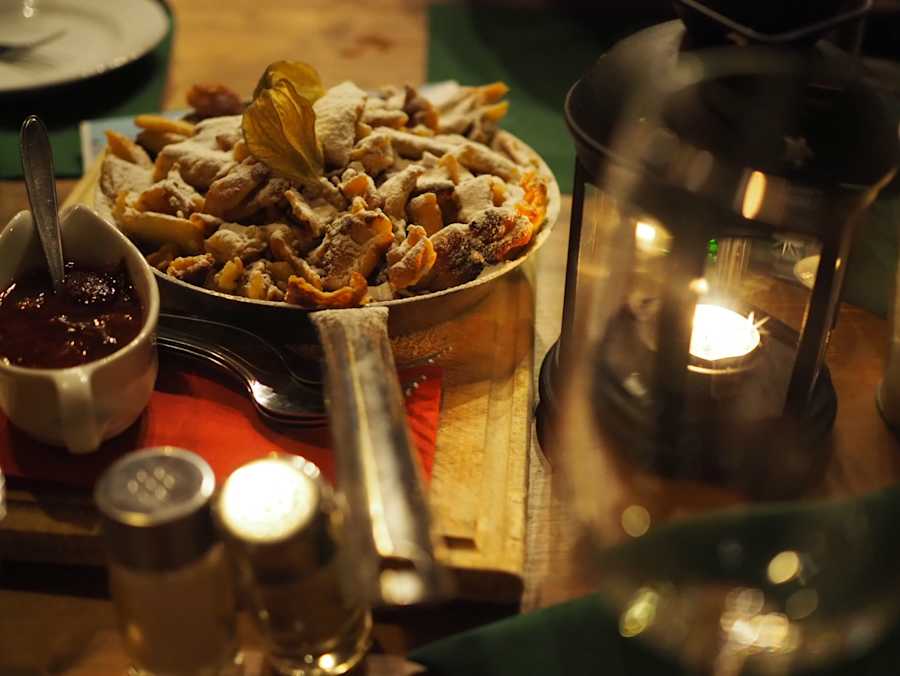 Kaiserschmarren auf der Rodel-Alm