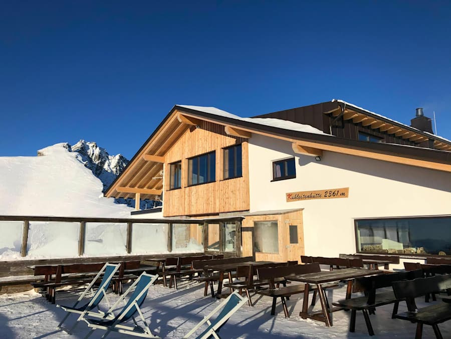 Kuhleitenhütte im Winter