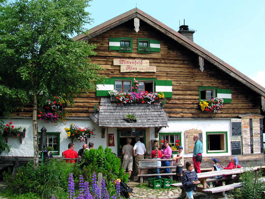 Die Mitterfeldalm