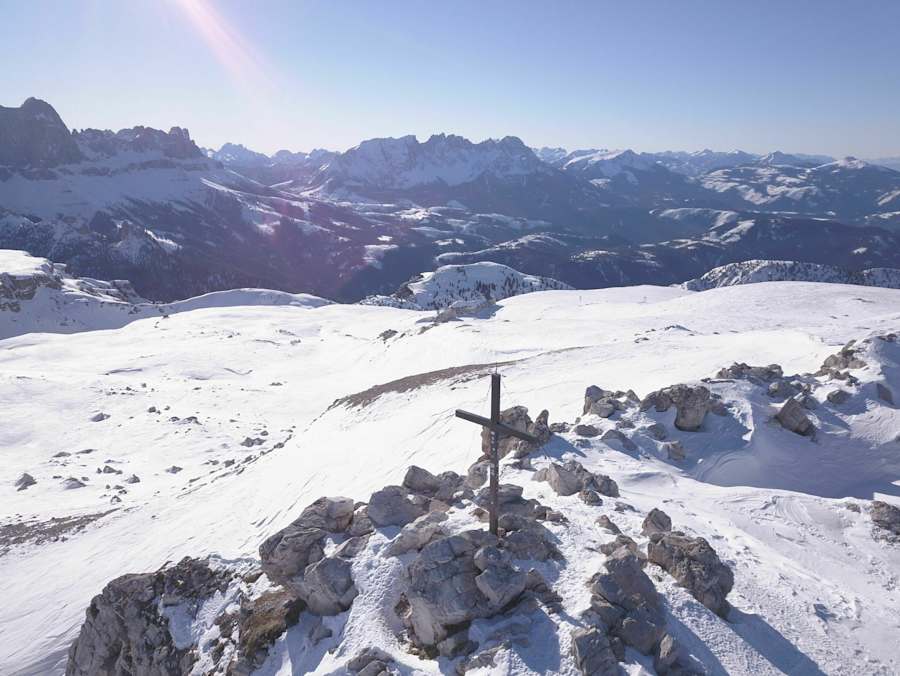 Winter auf der Hochfläche des Schlern