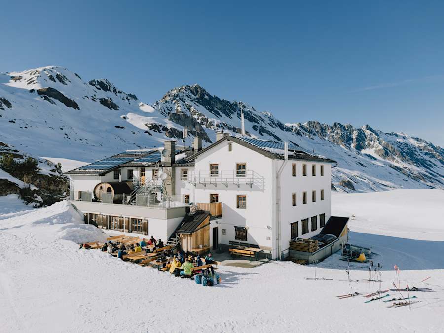Die Heidelberger Hütte in der Silvretta