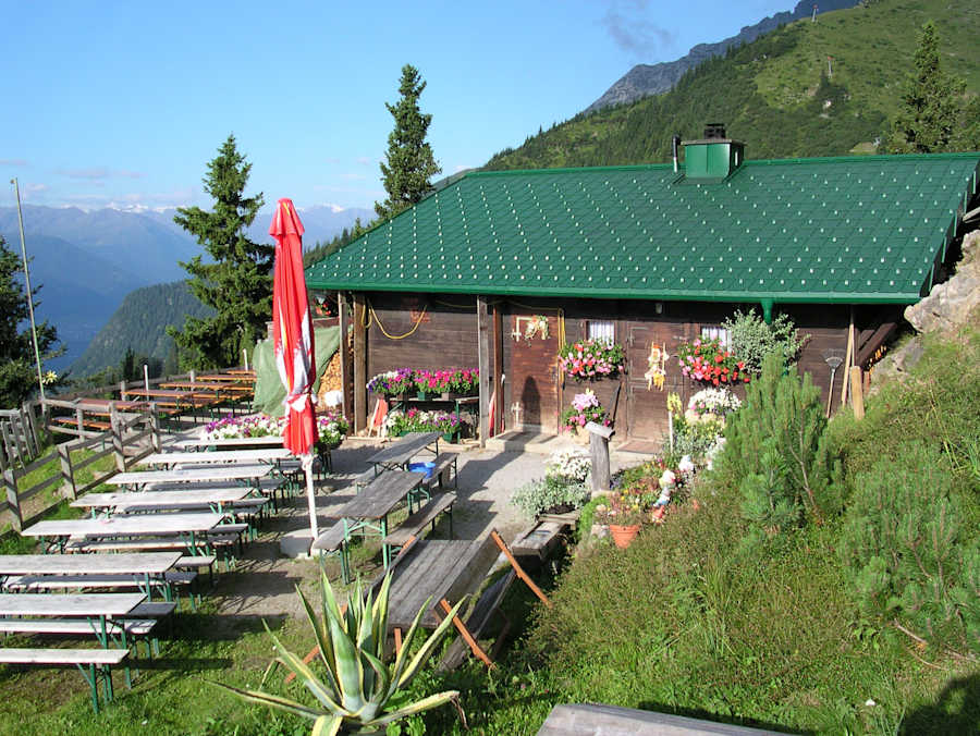 Die Bodensteinalm - klein, urig und mit perfekter Aussicht.