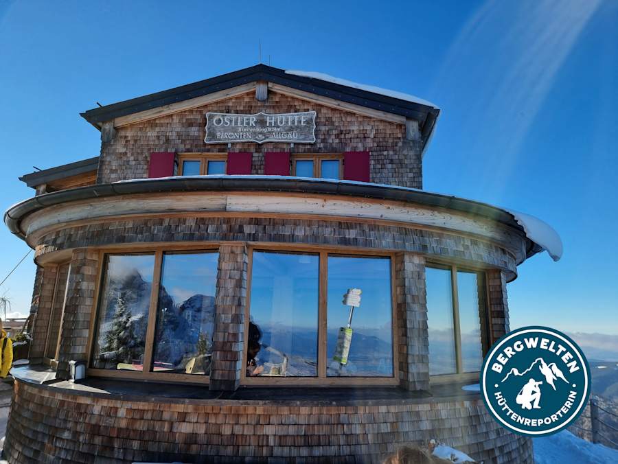 Die Ostler Hütte im Allgäu.