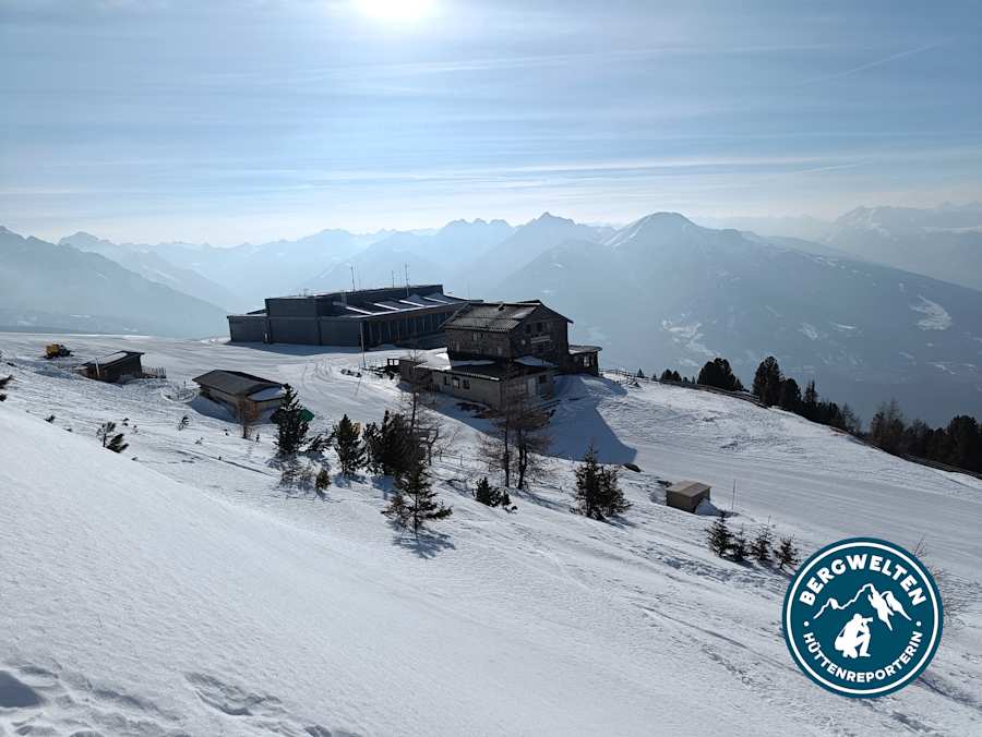 Das Patscherkofelhaus hoch über Innsbruck