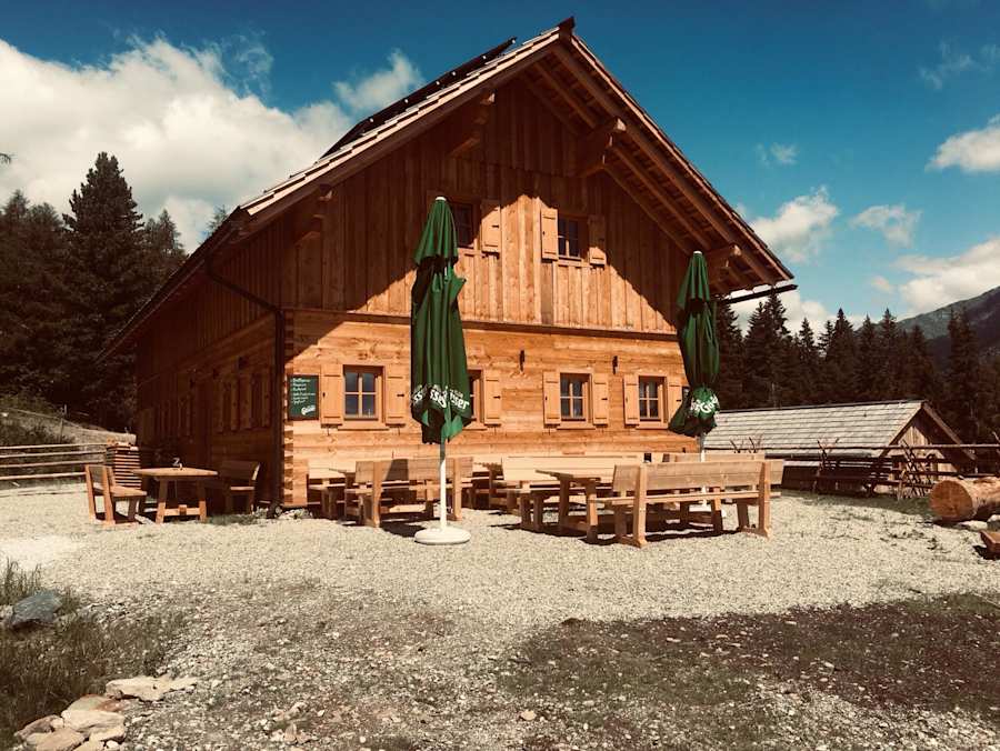 Die Kräutlhütte am Fanningber bei Mariapfarr im Salzburger Lungau