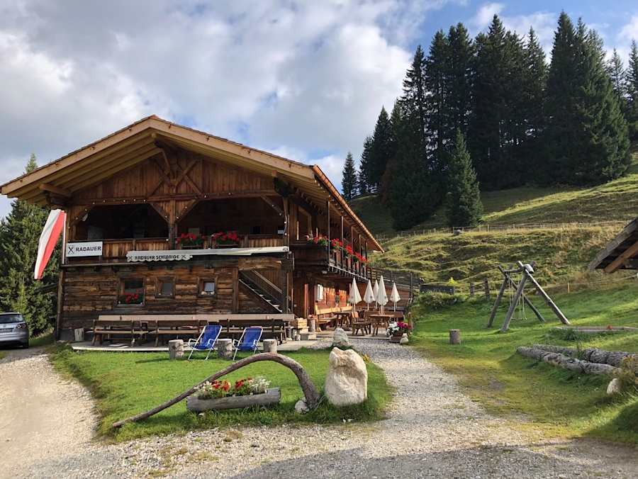 Die Radauer Schwaige auf der Seiser Alm