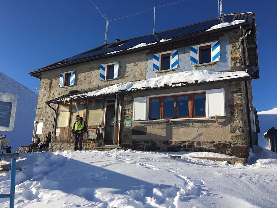 Die Alberto-Grassi-Hütte, oder La Grassi, wie sie liebevoll von den Einwohnern von Lecco genannt wird