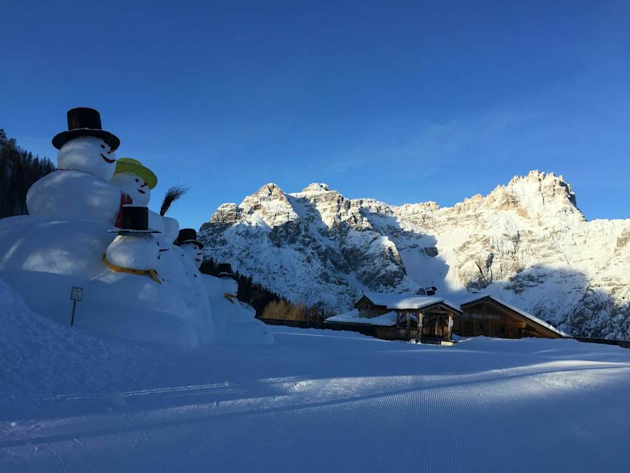 Rudi Hütte im Winter