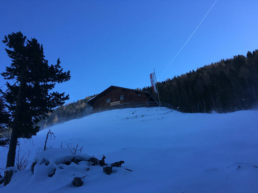 Sistranser Alm im Winter