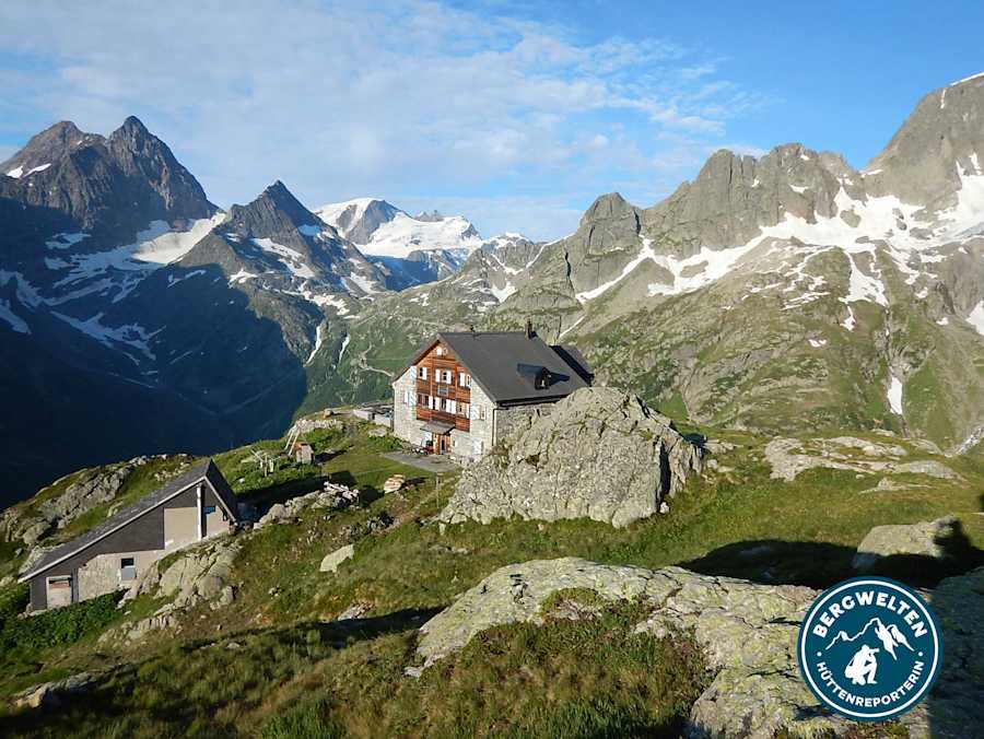 Die Sustlihütte auf 2.257 m.