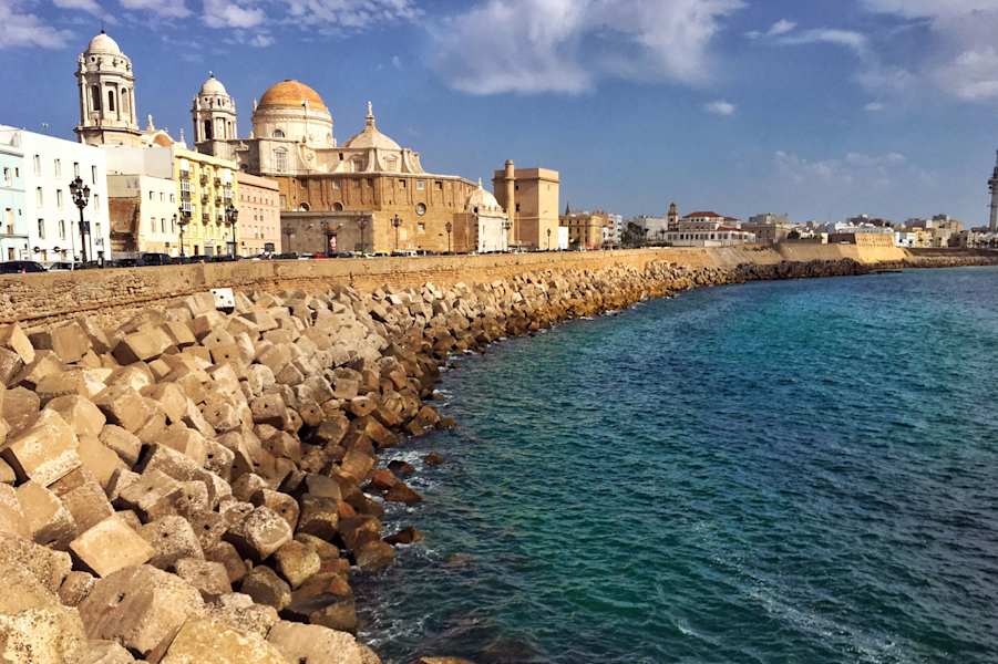 Cádiz, der Ausgangspunkt der Via de la Plata im äußersten Süden Spaniens