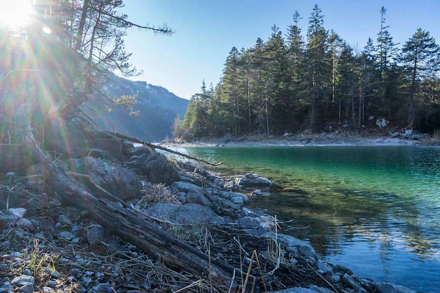 Eibsee in Garmisch-Partenkirchen