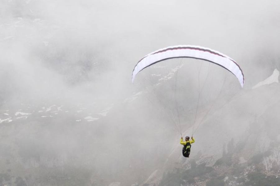 „Mad Mike“ Küng in der Luft