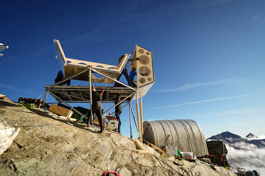 Neues Glocknerbiwak Salewa3000