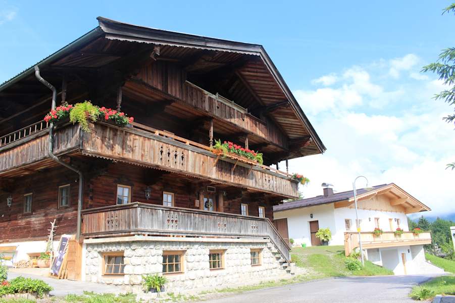 Unsere Unterkunft und Arbeitsstätte: Der Weberhof in Reith im Alpbachtal