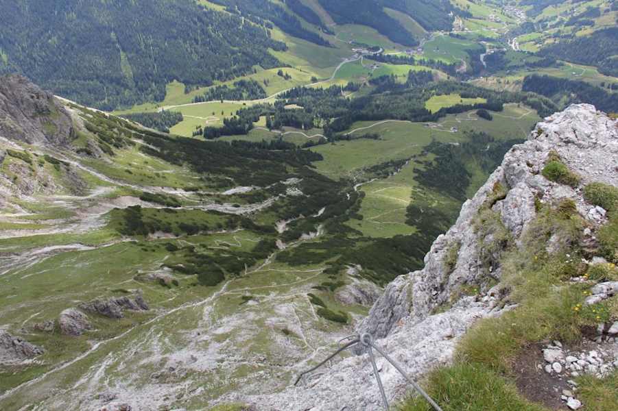 Der Grandlspitz-Klettersteig