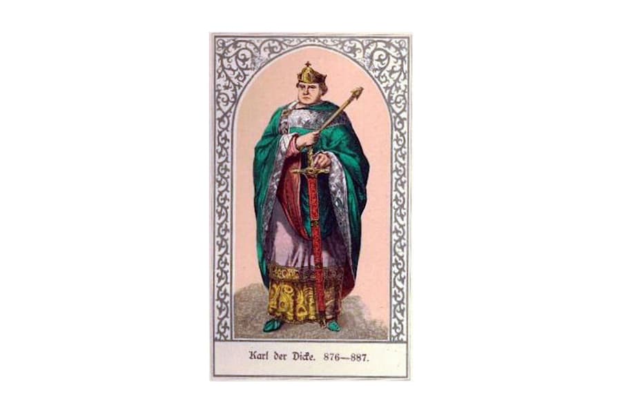 Karolinger-Kaiser Karl der Dicke (839-888)