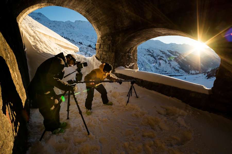 „Nadine Wallner – Tiefschnee am Arlberg“