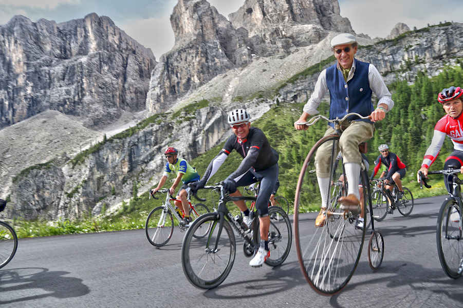 Sellaronda Bike Day in den Dolomiten