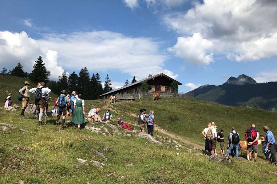 Bergsteigerdorf Kreuth Bayern
