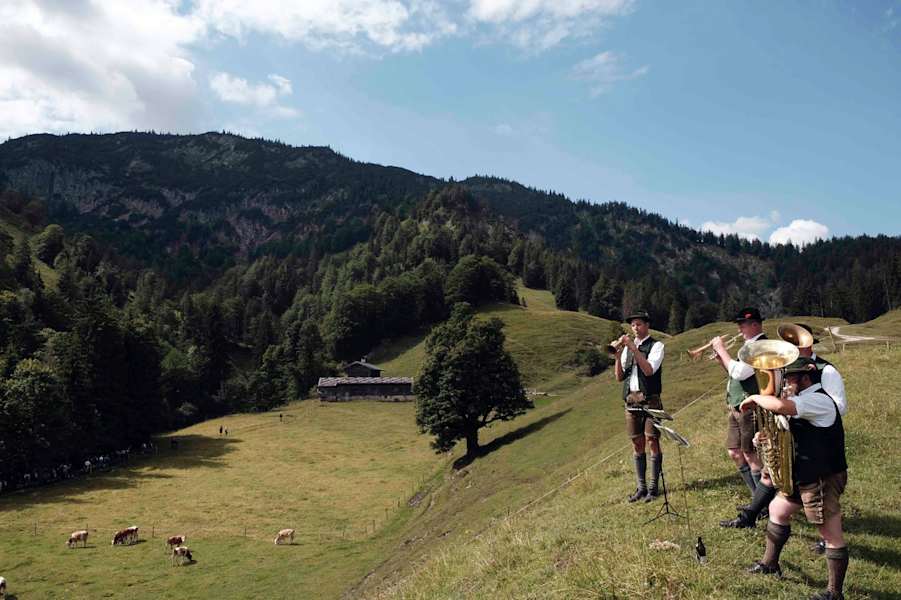 Bergsteigerdorf Kreuth Bayern