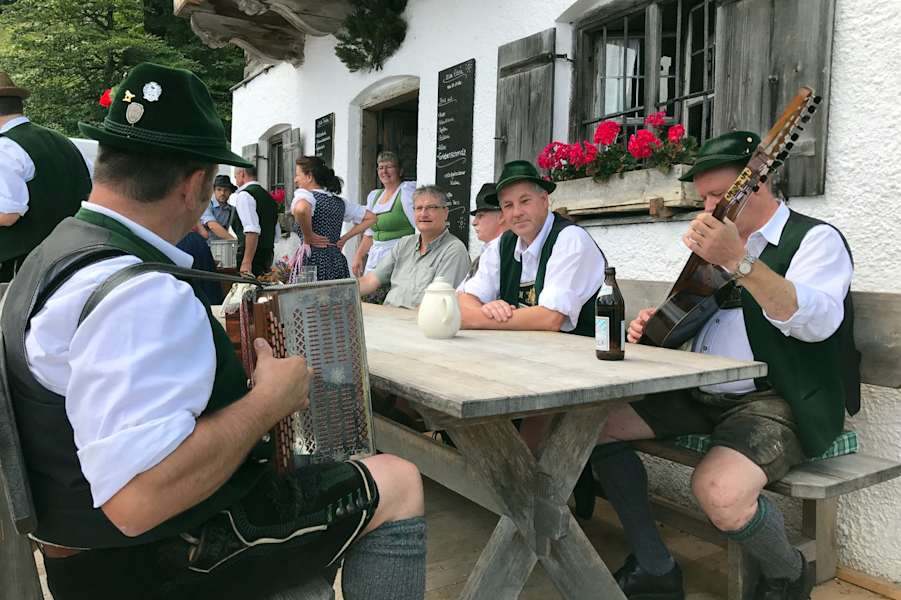 Bergsteigerdorf Kreuth Bayern