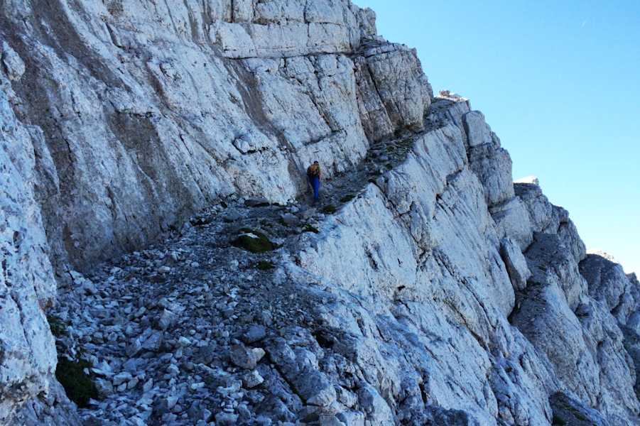 Zustieg zum Hochtor im Gesäuse