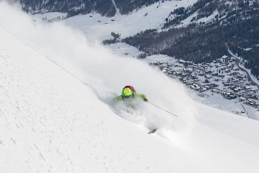 Freeriden in Livigno