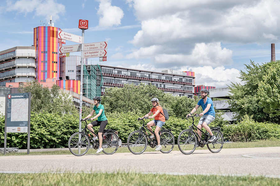 Fahrtwind Deutschland Radfahren Ruhrgebiet