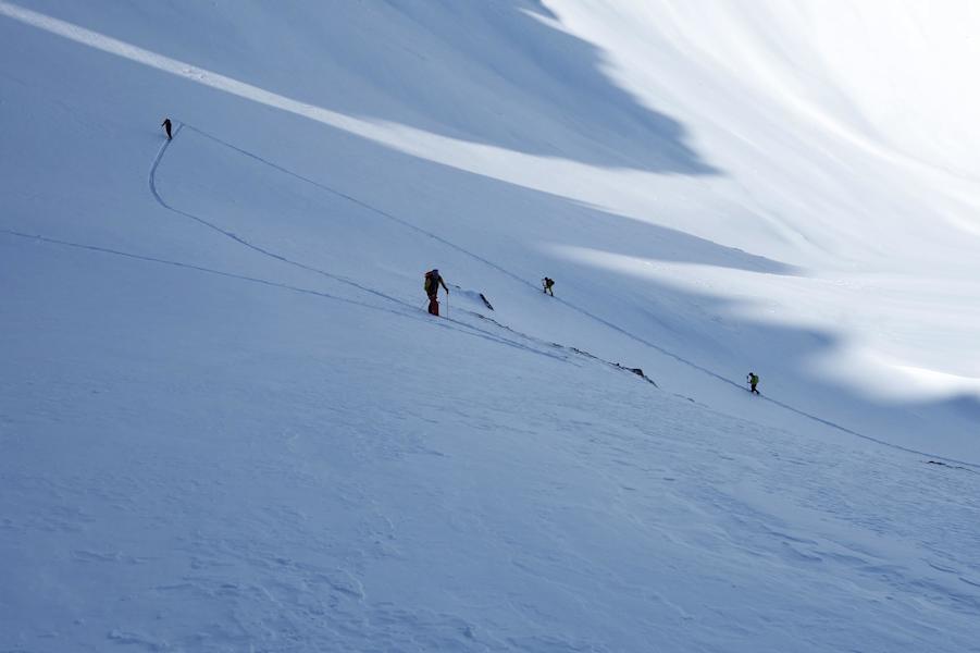 Touren gibt es im Stubaital genug – hier im Aufstieg zum Hohen Burgstall