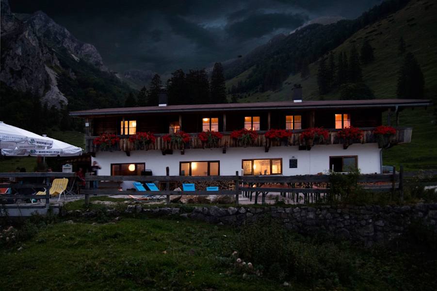Wuhrsteinalm in den Chiemgauer Alpen