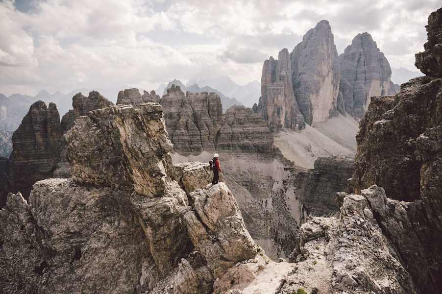 Die Drei Zinnen in Südtirol sind ein beliebtes Fotomotiv für jeden Bergenthusiasten und finden sich wenig überraschend auch in Romans Fotogalerie. 
