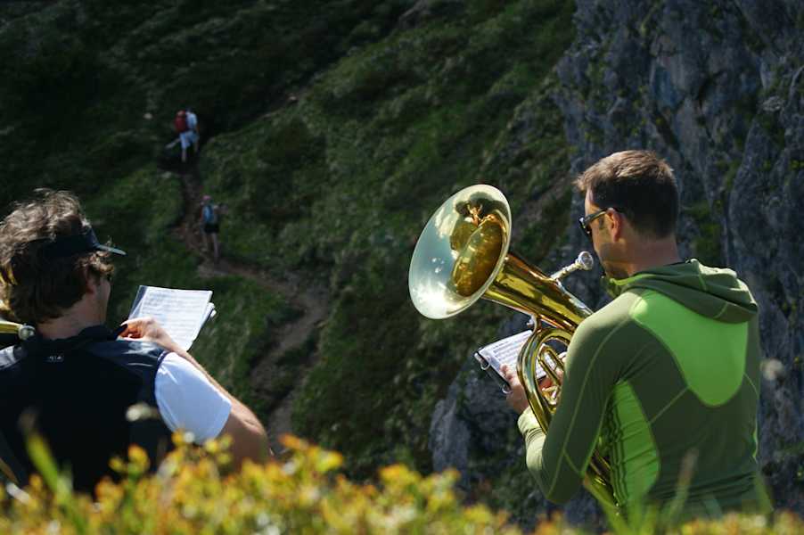 Musik beim Stoabergmarsch
