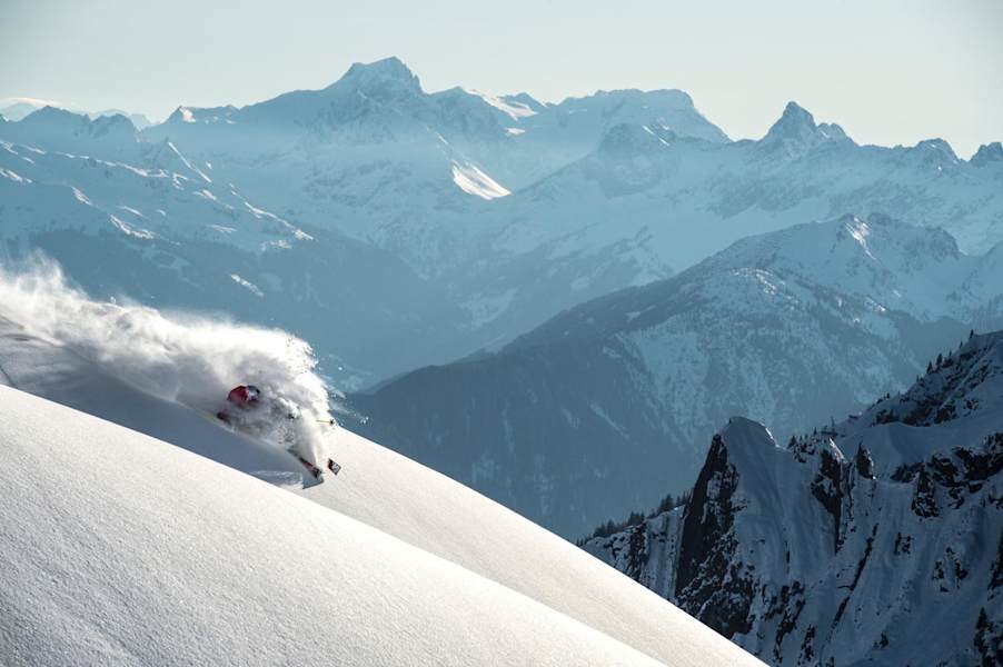 „Nadine Wallner – Tiefschnee am Arlberg“