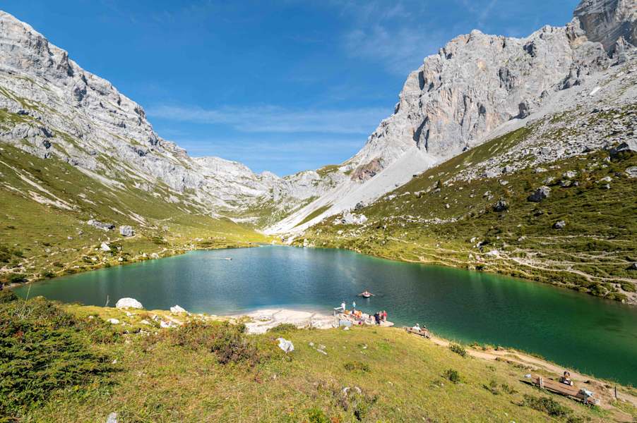 Der Partnunsee bei St. Antönien
