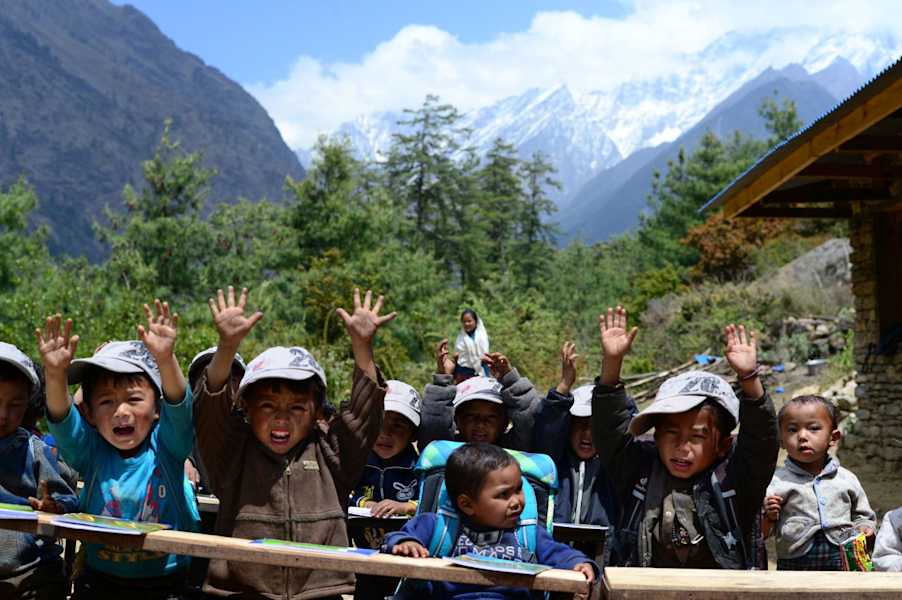 Hannes Arch-Schule in in Ripchet (Nepal)