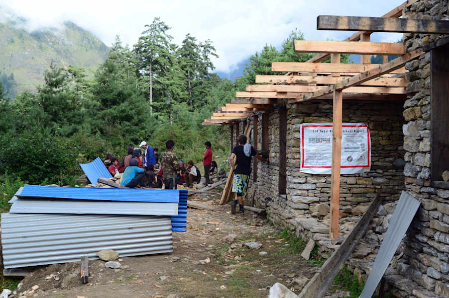Hannes Arch-Schule in in Ripchet (Nepal)
