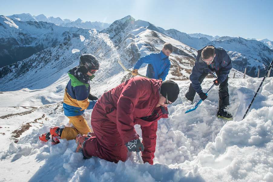 Lawinencamp Safety Days Spielberghaus