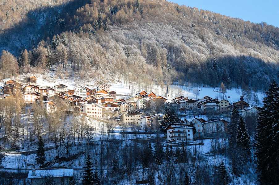 Das Örtchen Fornesighe - von hier stammen viele „Gelatieri“