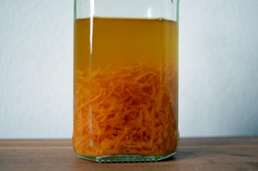 Selbstgemachtes Sonnenöl